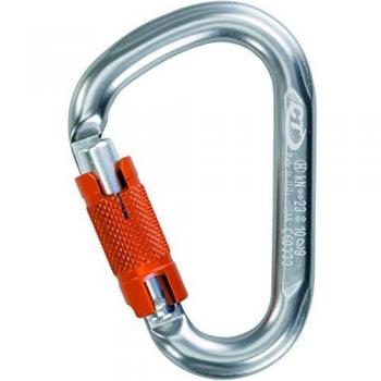 Grey Twistlock Snappy Wg Carabiner – Outdoor Climbing Gear