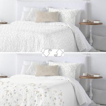 Colcha Impermeable Abril Beige FUN&DECO – Todo en Un Solo Producto