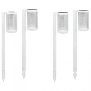 Eclairage extérieur solaire – Ensemble 4 LED à planter (25 lm, IP65)