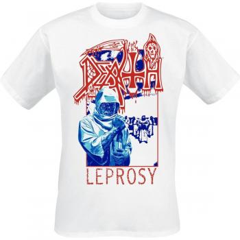 White Death Poster T-Shirt – Leprosy Edition, XL