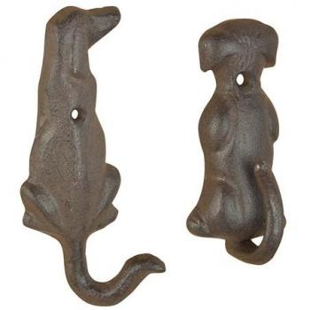 Gancio in ghisa per coda di cane (set di 2)