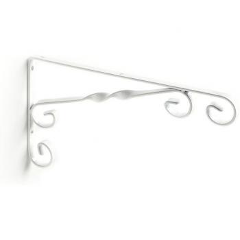 Support Acier Forgé Étagère Blanc 13150280mm