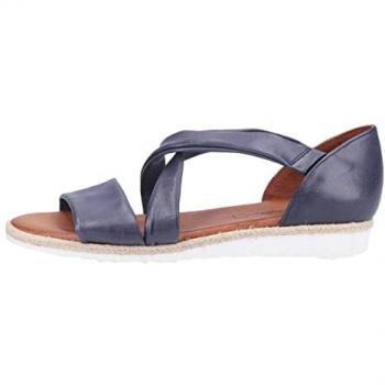 Hush Puppies Gemma Leather Wedge Sandals Women's