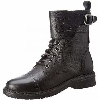 Levi's Sly Studs, Bottines Motardes Femmes, Noir