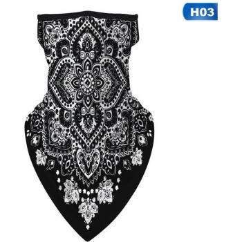 Men Women Face Balaclava Scarf with Ear Loops