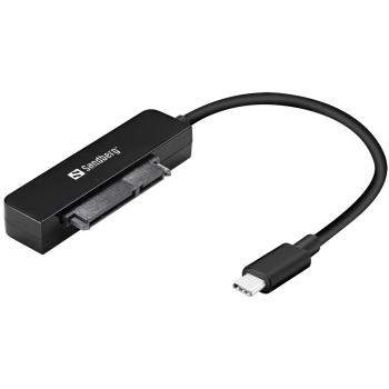 Carcasa de disco duro/SSD Negro 2.5 Sandberg 136-37