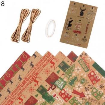 VibrantWrap Papel Festivo