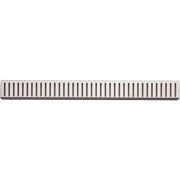 Grille de drainage pour douche linéaire 105 cm – finition inox mat PURE‑1050M