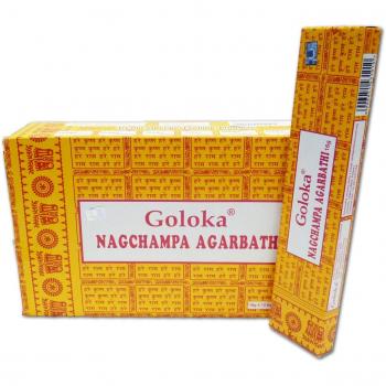 GOLOKA Nag Champa Premium Sachet – 16 g (x12)