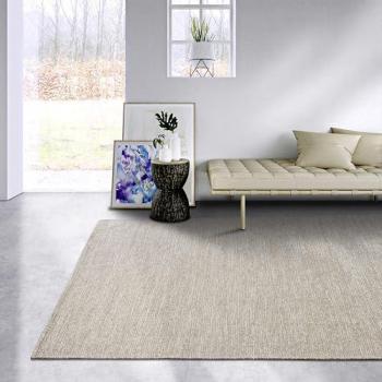 Tapis Naturel en Laine et Lin