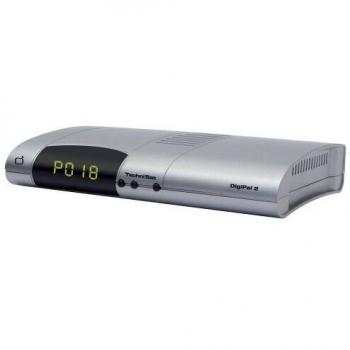 TechniSat DVB-T Receiver DigiPal 2 inkl. Digiflex TT 2 Stabantenne Silber