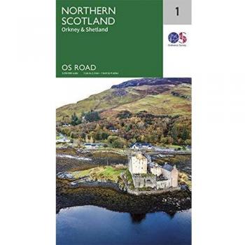 North Scotland. Orkney & Shetland 1:25 0000: OS Roadmap sheet 1