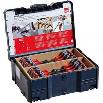 Boîte de rangement pour outils électriques Bessey KliKlamp Systainer 16 en plusieurs couleurs