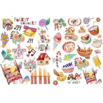 Korean World Travel Desk Stickers
