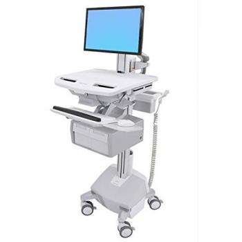 Ergotron Mobile Dock – Display + 2 Cassetti, Caricamento LiFe