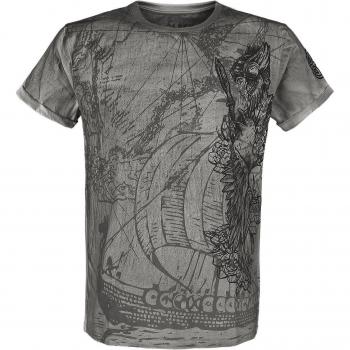 Camisa Black Premium EMP Gris/Beige S 4XL