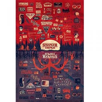 Netflix, Stranger Things (Das Upside Down) Maxi Poster