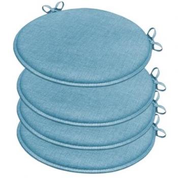 Lot de Coussins Ronds pour Chaise