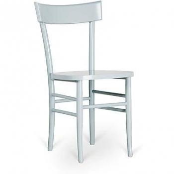 Brera 2x Sedia Legno Laccato Grigio – Modello Stones