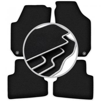 Tapis de protection CARLUX-SILVER pour Skoda Fabia II berline et break