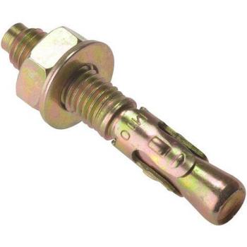 Forgefix M16 Through Bolt Zinc Yellow Passivated 105mm