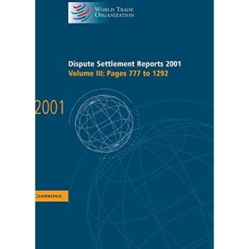 Dispute Settlement Reports 2001