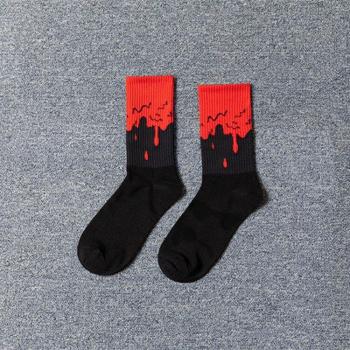 Calcetines de baloncesto unisex de algodón estilo Harajuku