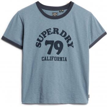 Athletic Essentials Superdry Damen‑T-Shirt „Frau Beach“ – kontrastreiches Kurzarm‑Design, XS