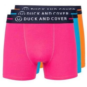Duck and Cover Mens Scorla Neon Boxer Shorts Pack of 3