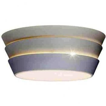 SofterGlow 59591/05 Illuminazione Da Soffitto in Metallo e Plastica, Bianco