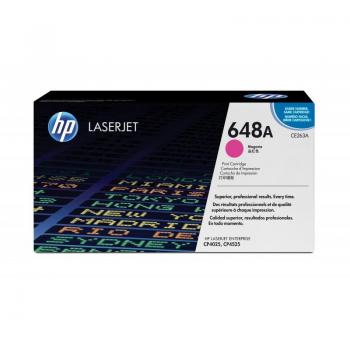 Cartouche de toner original HP LaserJet 648A Magenta CE263A