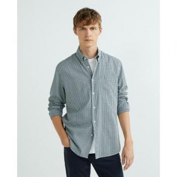 Camisa Pierre Cardin Cuadros Pequeños