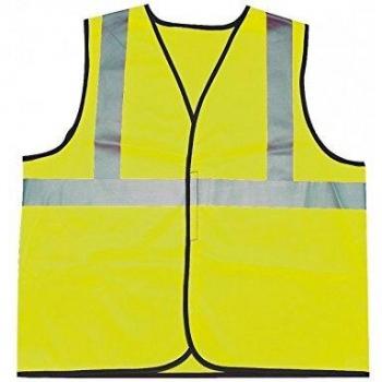 Singer Safety Gilet Haute Visibilité Jaune en Polyester Taille L