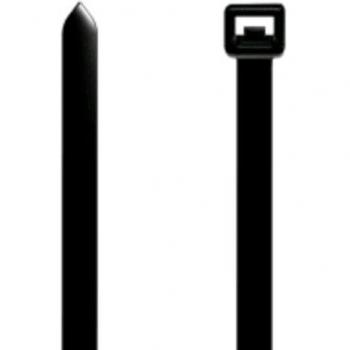 Black Nylon Cable Tie 300mm x 4.8mm UL Approved [100 Pack]