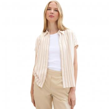 Top de mujer Tom Tailor a rayas de manga corta