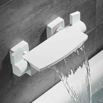 Robinet de Bain Cascade Blanc