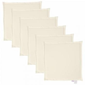 Coussin de Chaise Jardin VidaXL – Série 6 (Crème, 45×45)