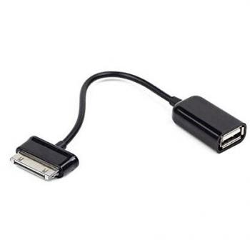 Cavo USB OTG Samsung 30 pin Techmade – 15 cm – Nero