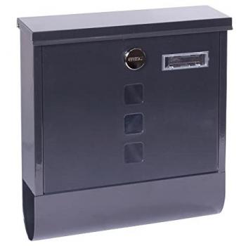 Boîte aux Lettres Arregui Chance E7005, Acier, Porte-journaux, Serrure Couverte