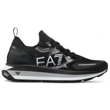 Schwarze EA7 Emporio Armani Sneaker, Modell X8X113