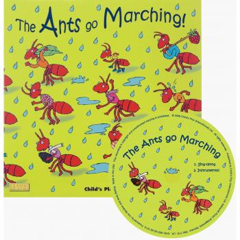 The ants go marching classic books with holes 8x8 with cd