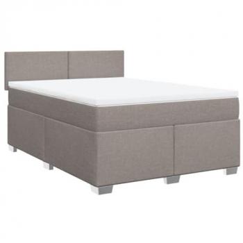 Bett Boxspring 140×200 cm mit Matratze (VidaXL)