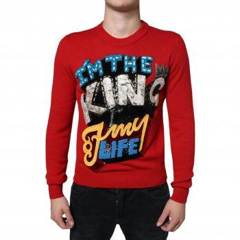 Dolce & Gabbana Multicolor Round-neck Knitwear