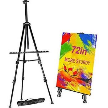 FUDESY Black Aluminum Display Easel