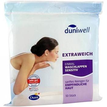 Duniwell Sanft reinigende Einmalwaschlappen sensitiv