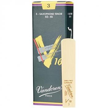 Vandoren Tenor Sax V16 Reeds Box of 5 (Strength 3)