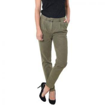 Pantalon collants vert kaki Kaporal femme coupe fab