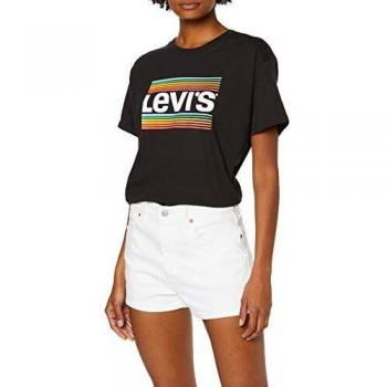 Levi's 501 Original Short Bañador, Blanco (In The Clouds), 27W para Mujer