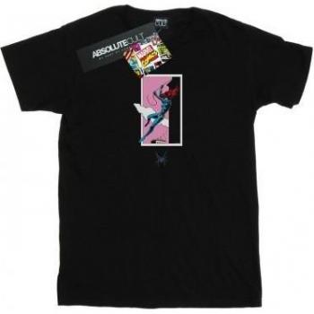 T-shirt bianca Marvel Comics Black Widow per ragazze