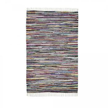 Tapis Multicolore Ethnique en Coton